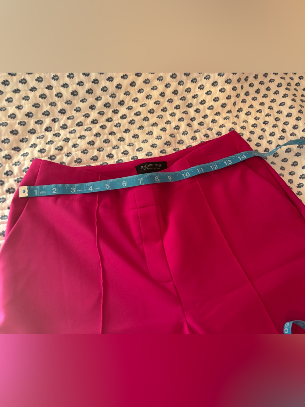 Rachel Zoe Bright Fuchsia Straight Leg Pants - Picture 6 of 12